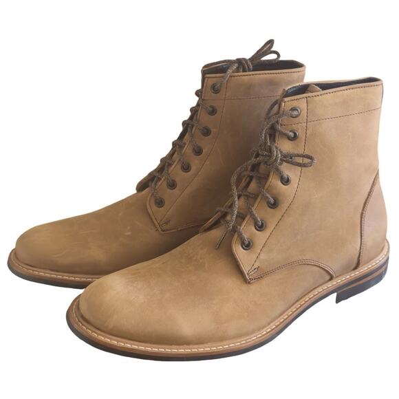 Nisolo Andres All-Weather Boot Men 12.5 Tobacco Brown Nubuck NEW IN BOX main image 7